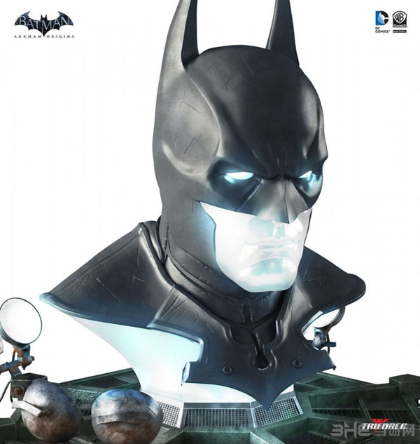 蝙蝠侠阿卡姆起源蝙蝠侠雕塑1