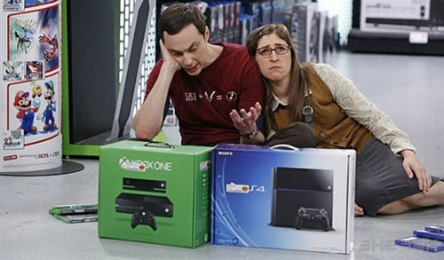 谢尔顿的纠结 到底是买PS4还是Xbox One2？