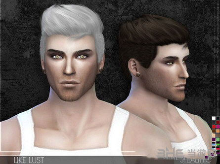 模拟人生4男性炫酷造型头发mod 下载