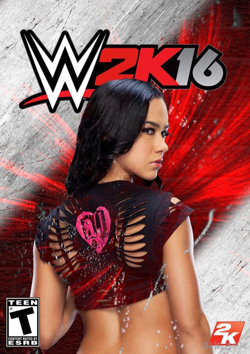 WWE 2K16游戏封面
