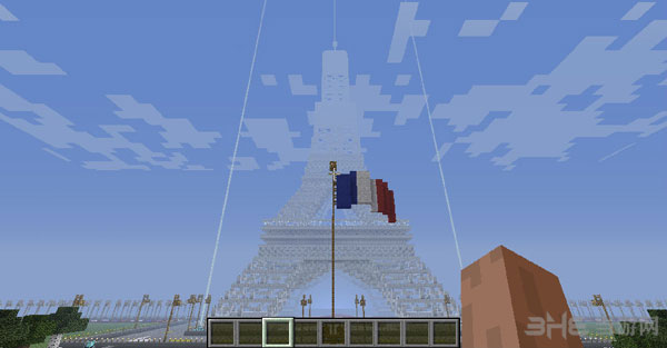 我的世界埃菲尔铁塔设计图2