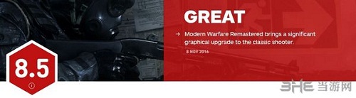 使命召唤4现代战争重制版IGN评分截图