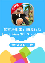 3D方块射击：幽灵行动电脑版