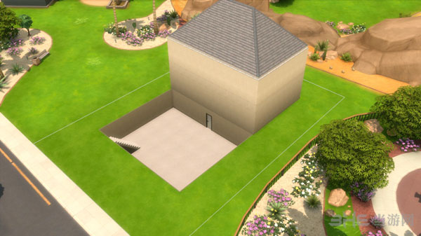 模拟人生4地下庭院建造方法8