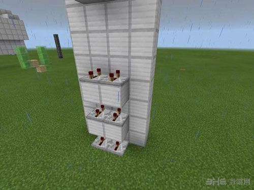 我的世界红石活塞电梯制作方法截图24