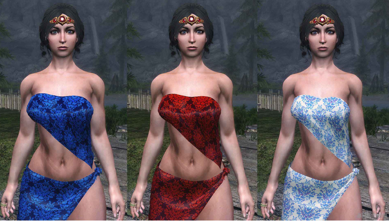 上古卷轴5天际重制版披肩内衣mod