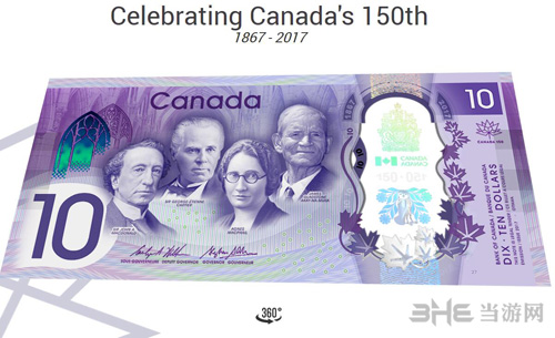 加拿大10元纸币截图1