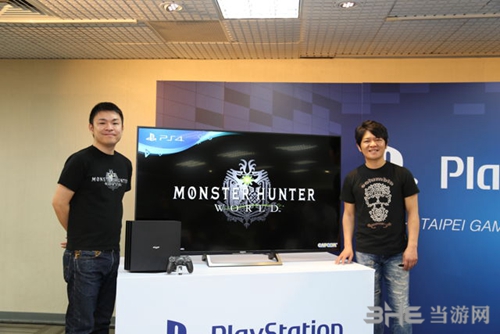 怪物猎人世界台北电玩展现场