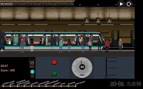 巴黎地铁模拟器截图4