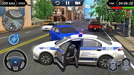 犯罪城警车模拟器破解版截图4