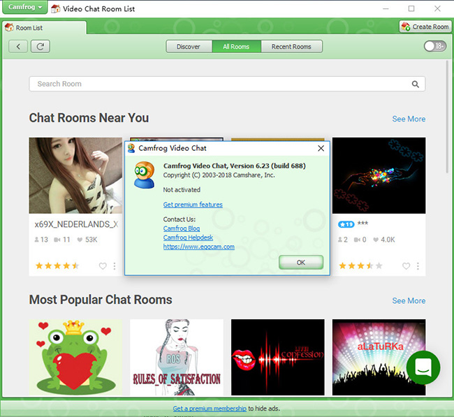 Camfrog Video Chat(康福视频聊天)截图1