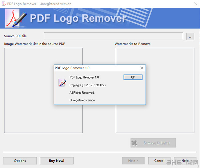 PDF Logo Remover(pdf批量去水印工具)截图1