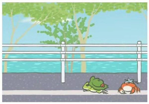旅行青蛙明信片图片3