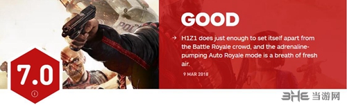 H1Z1 IGN评分