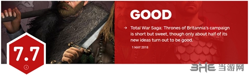 全面战争不列颠IGN评分