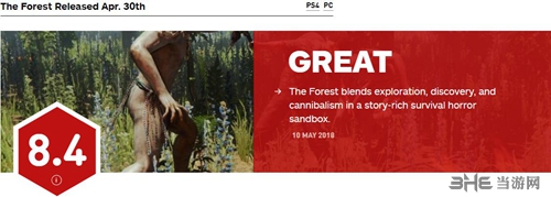 森林IGN评分