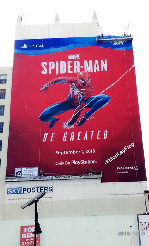 E3蜘蛛侠海报图片