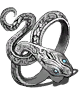 黑暗之魂重制版贪婪银蛇戒指
