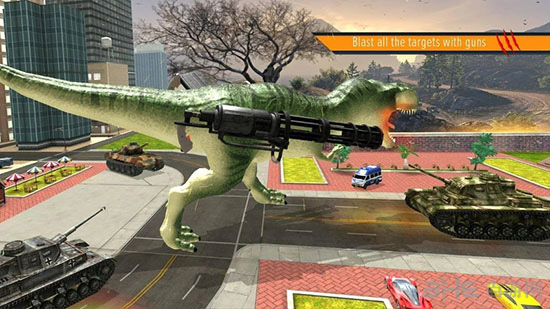 恐龙战斗模拟器截图1