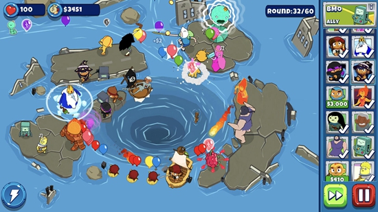 Bloons Adventure Time TD截图4