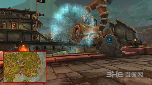 魔兽世界暴富矿区入口位置游戏图片