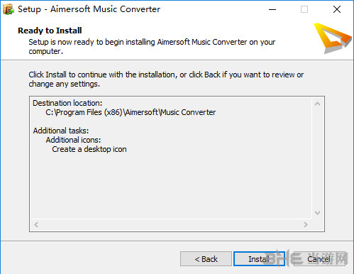 AimersoftMusicConverter软件安装过程截图5