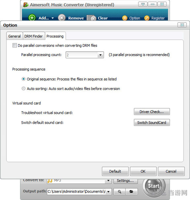 Aimersoft Music Converter截图2