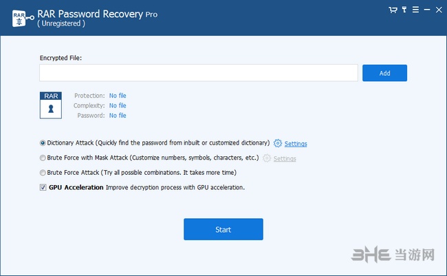 SmartKey RAR Password Recovery图片1