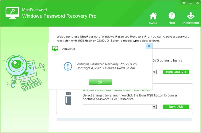 iSeePassword(电脑密码重置软件)截图1