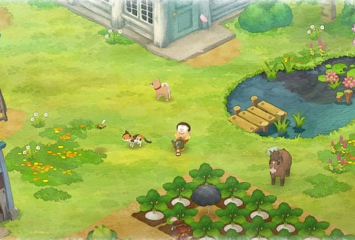 哆啦A梦大雄的牧场物语游戏截图