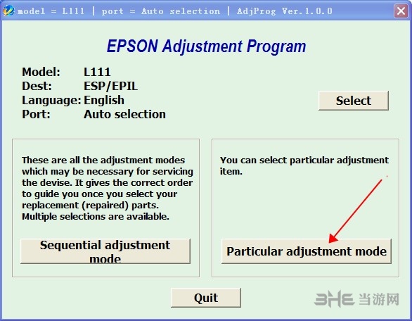  Epson reset software 4