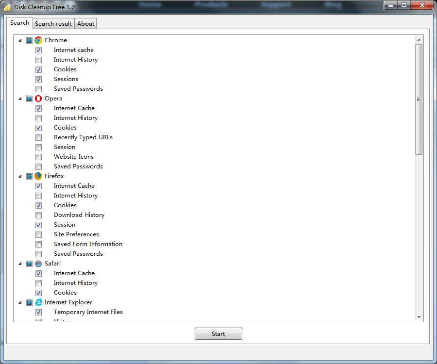 Disk Cleanup Free图片