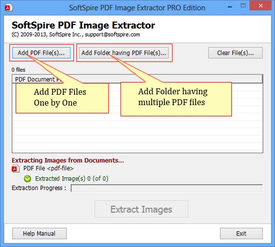 SoftSpire PDF Image Extractor图片