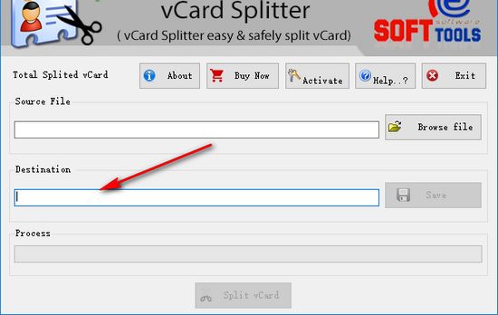 eSoftTools vCard Splitter图片