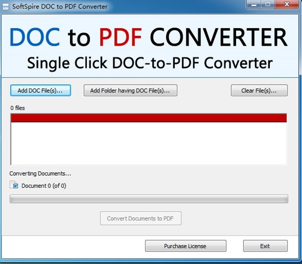 SoftSpire DOC to PDF Converter软件图片