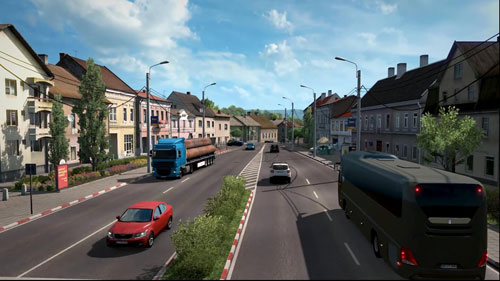 《欧洲卡车模拟2》游戏截图2