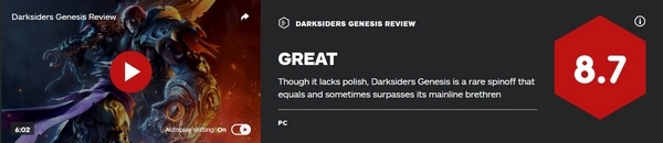 暗黑血统创世纪IGN评分图片