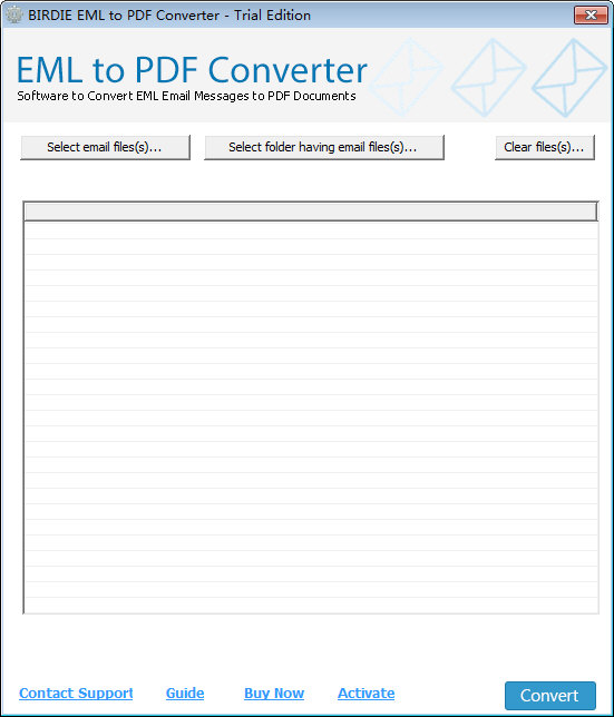 Birdie EML to PDF Converter图