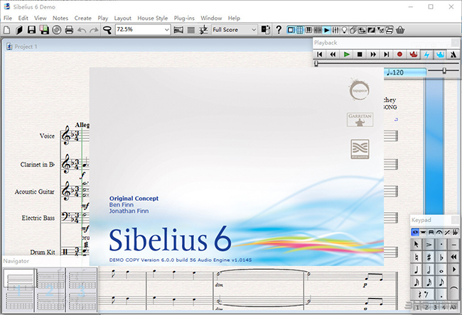 Sibelius截图2