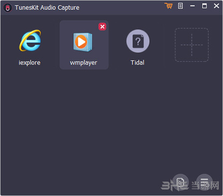 TunesKitAudioCapture软件界面截图