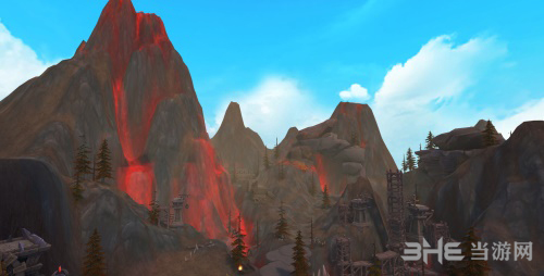 万王之王3D熔岩峡谷
