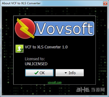 VCF to XLS Converter截图1