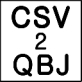 CSV2QBJ