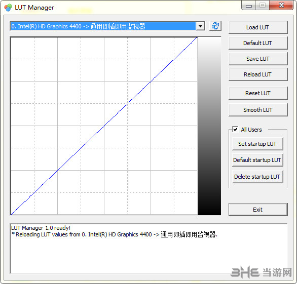 Lut Manager(屏幕色彩管理软件)截图1