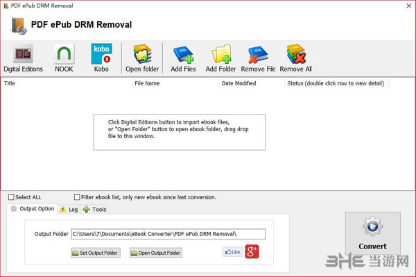 PDF ePub DRM Removal(PDF DRM删除器)截图1