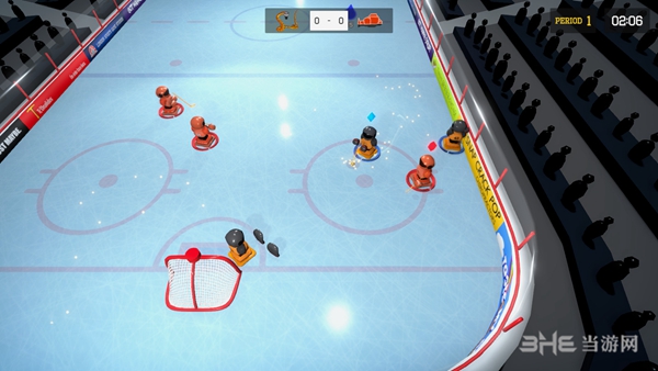3对3超级机器人冰球截图6