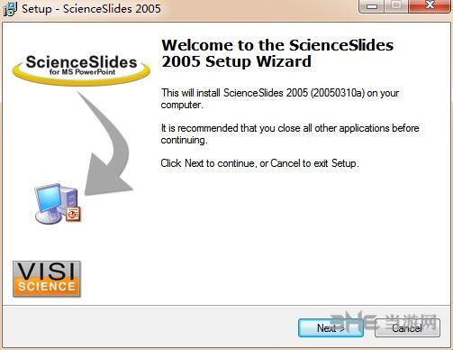 ScienceSlides安装教程图片1