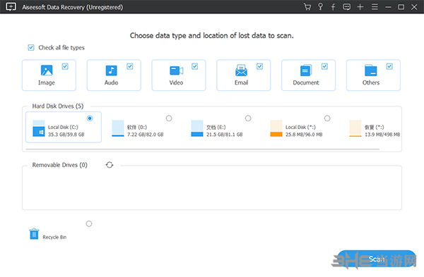 Aiseesoft Data Recovery(数据恢复软件)截图1
