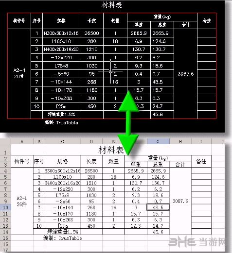 真实表格截图1