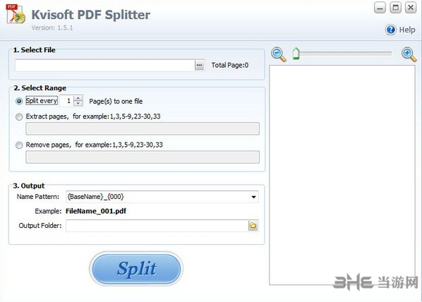 Kvisoft PDF Splitter截图1